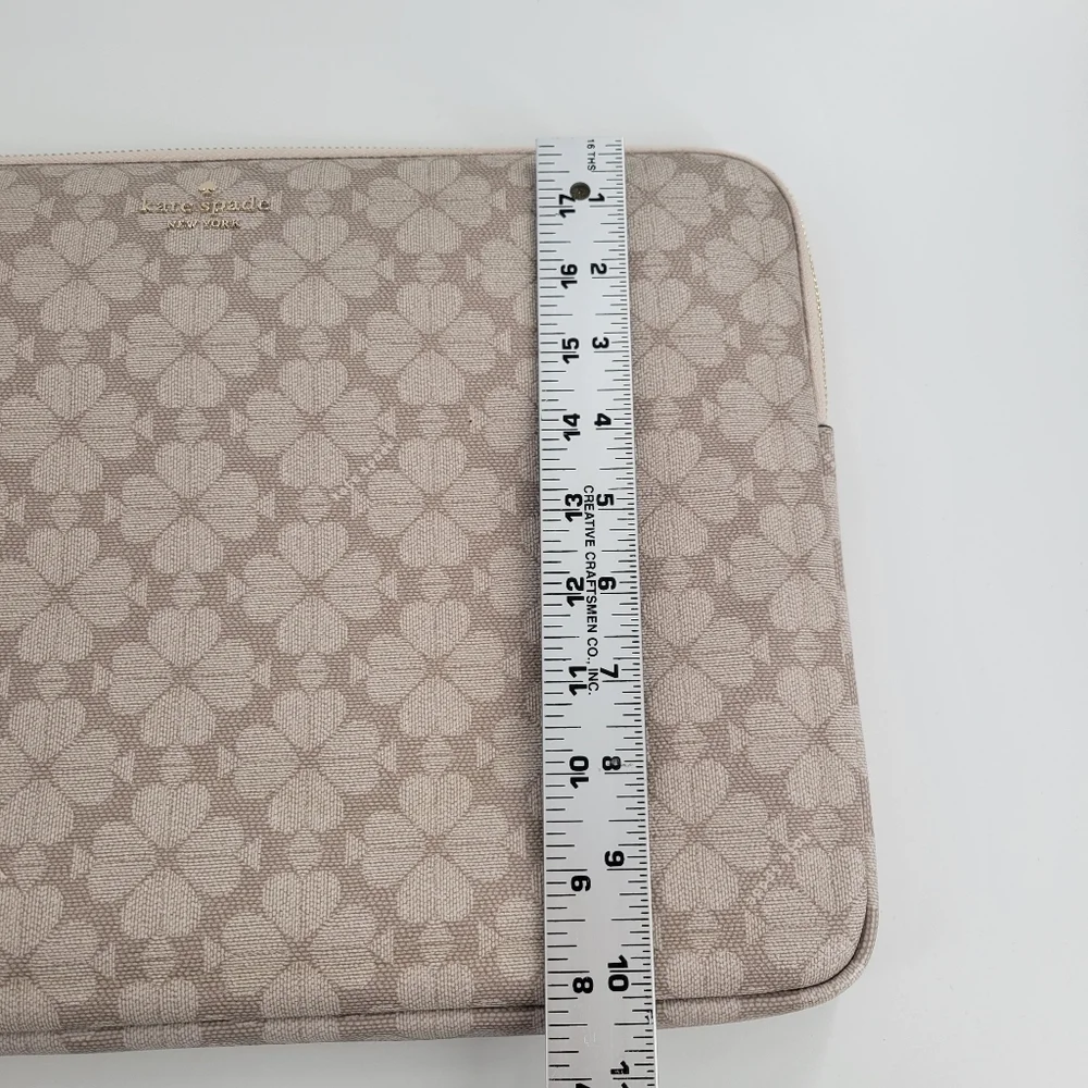 Kate Spade Beige Floral‎ Laptop Sleeve Case Cover New